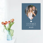 Foto: Monogram Romantic Heart Coodinates Modern Imitatie Canvas Print<br><div class="desc">Foto Monogram Romantic Heart Coodinates Modern Faux Canvas Print Art biedt je favoriete foto met je monogram en aangepaste coördinaten van lengte en breedte die speciaal voor je zijn in moderne scripttypografie. Perfect geschenk voor bruiloften,  verjaardag,  Kerstmis,  Valentijnsdag,  jubileum en nog veel meer. Ontworpen door ©Evco Studio www.zazzle.com/store/evcostudio</div>