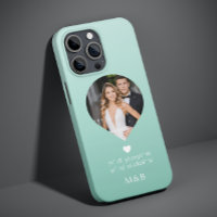 Foto Monogram Romantische Hart Coodinaten Modern