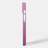Foto Monogram Romantische Hart Coördinaten Modern Case-Mate iPhone Case (Achterkant / Links)