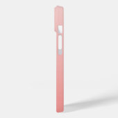 Foto Monogram Romantische Hartcoördinaten Modern Case-Mate iPhone Case (Achterkant / Links)