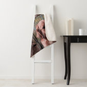 Foto Monogram Voeg je eigen Afbeeldingen toe Sherp Sherpa Deken (In situ)