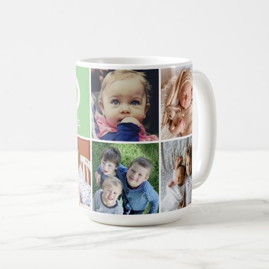 Foto monogrammed mok uploaden (Voorkant rechts)