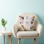 Foto Monogrammed Wedding Kussen (Stoel)