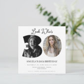 foto Montage Verjaardagsfeest 30 jaar oud Kaart (Staand voorkant)