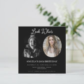 foto Montage Verjaardagsfeest 30 jaar oud Kaart (Staand voorkant)