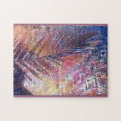 foto , mooi blad in natuur in pastelpuzzel legpuzzel (Horizontaal)