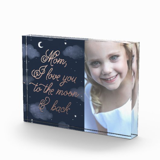 Foto Moon & Back Moederdag Print (Rechts)