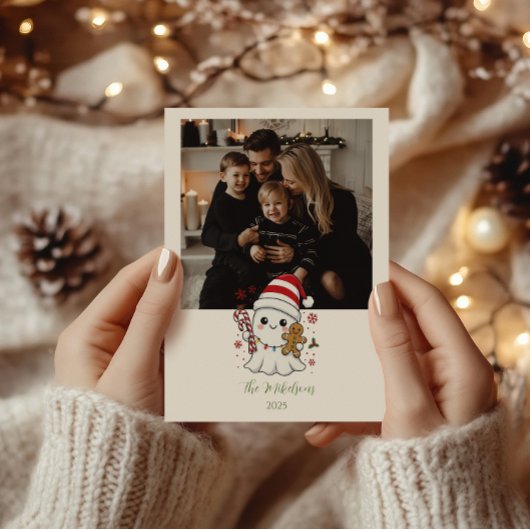 Foto Mopshuis Kerstmis Feestdagenkaart