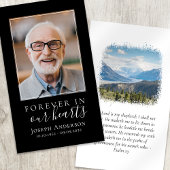 Foto Mountains Memorial Prayer Kaart