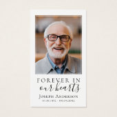 Foto Mountains Memorial Prayer Kaart (Voorkant)