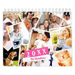 Foto Mozaïek Mix Collage Familie 2022 Kalender