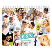 Foto Mozaïek Mix Collage Familie 2025 Kalender (Hoes)