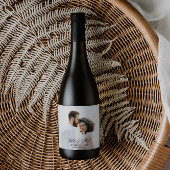 Foto: Mr. en Mrs. bruiloft Wijn Etiket