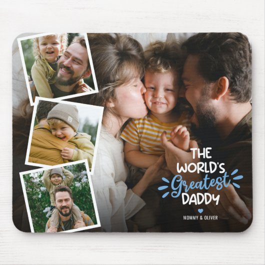 Foto Muismat 's werelds grootste pappa 4 (Voorkant)