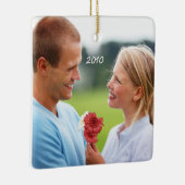 Foto Musical Black & Gray 3 Chandeliers Keramisch Ornament (Rechts)