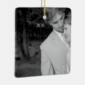 Foto Musical Red & Green Birds  Chandelier Keramisch Ornament (Rechts)