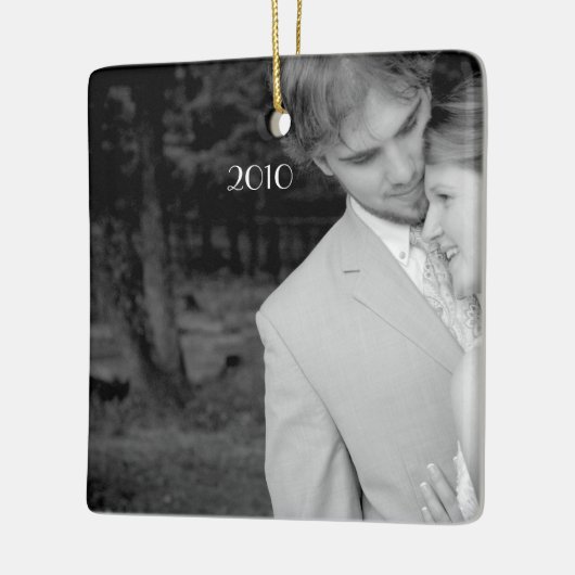 Foto Musical Red & Green Birds  Chandelier Keramisch Ornament (Links)