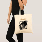 Foto naam 21e verjaardag tote bag (Voorkant (product))