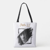 Foto naam 21ste verjaardag tote bag (Achterkant)