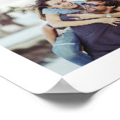 Foto, naam en datum poster (Hoek)