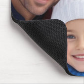 Foto Naam (en) Jaar Custom Modern Merry Christmas Muismat (Hoek)