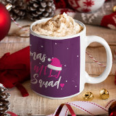 Foto naam gepersonaliseerd kerstfeest grappig gezi koffiemok