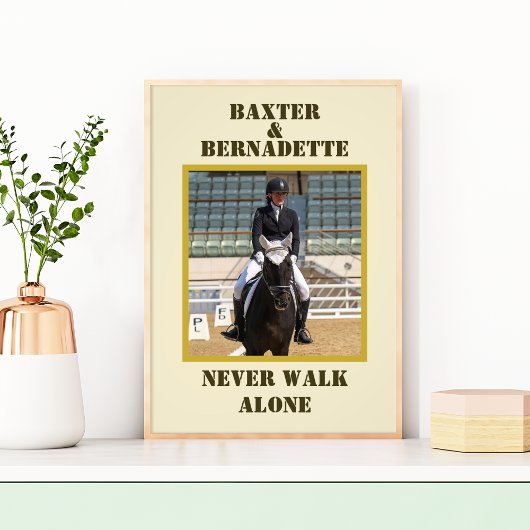 Foto Naam Paard Eigenaar Lover Afdruk