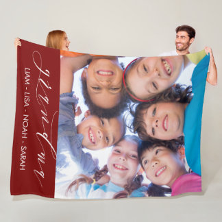 FOTO Nana Oma Kleinkinderen Fleece Deken