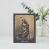  Foto Native American Lakota Indian Chief Briefkaart (Staand voorkant)