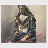  Foto Native American Lakota Indian Chief Cadeaupapier (Vlak)