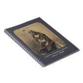  Foto Native American Lakota Indian Chief Notitieboek (Rechterzijde)