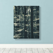Foto natuur beukenbos canvas afdruk (Insitu (Houten vloer))