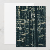 Foto natuur beukenbos feestdagenkaart (Voorkant / Achterkant)