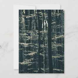 Foto natuur beukenbos feestdagenkaart