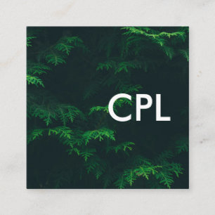 Foto natuur vierkante visitekaartje