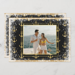 Foto Nautical Modern Feestdagenkaart