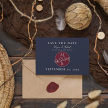 Foto Navy Blauwe Trouwdag