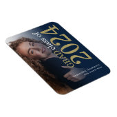 Foto Navy Gold 2023 Afstuderen aankondiging Magneet (Rechterzijde)