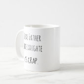 Foto Net als vader, net als dochter Koffiemok (Voorkant links)