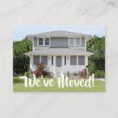 Foto: New Address Announcement Enclosure Kaart (Voorkant)