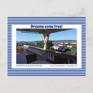 Foto: New Home Address Notice Briefkaart