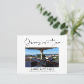 Foto: New Home Address Notice Briefkaart (Staand voorkant)