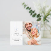 Foto: New Home Holiday Moving Announcemet Briefkaart (Staand voorkant)