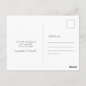 Foto: New Home Holiday Moving Announcemet Briefkaart (Achterkant)