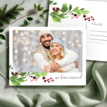 Foto: New Home Holiday Moving Announcemet