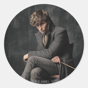Foto NEWT SCAMANDER™ Ronde Sticker