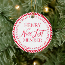 Foto Nice List Lid goedgekeurd door Santa Christma