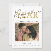 Foto Nieuwjaar inluiden Feestdagenkaart (Voorkant)