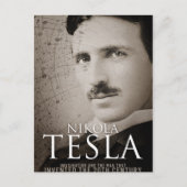 foto  Nikola Tesla Briefkaart (Voorkant)