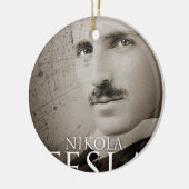 foto Nikola Tesla Keramisch Ornament (Links)